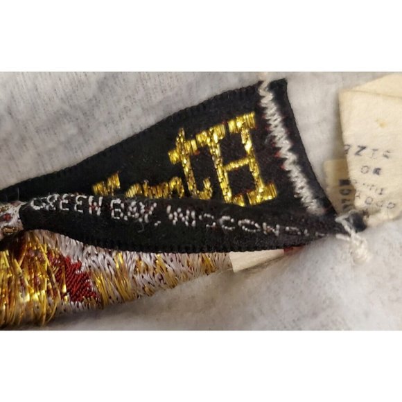 Vintage Black Satin Button-Up Bomber Jacket Men's Size L SIMPLICITY Tractors - Picture 7 of 7